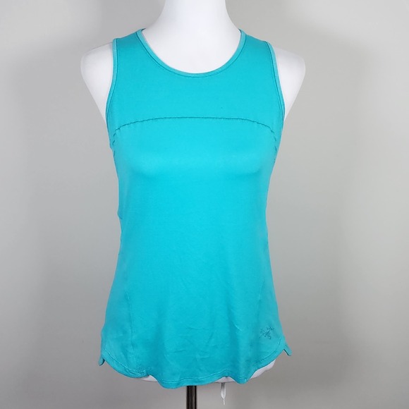 Arc'teryx Tops - Arc'Teryx‎ Tolu Tank Top Womens Small Activewear Yoga Workout Running Turquoise